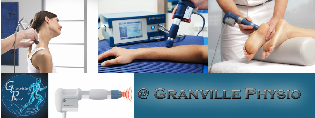 Shockwave at granville physio vancouver